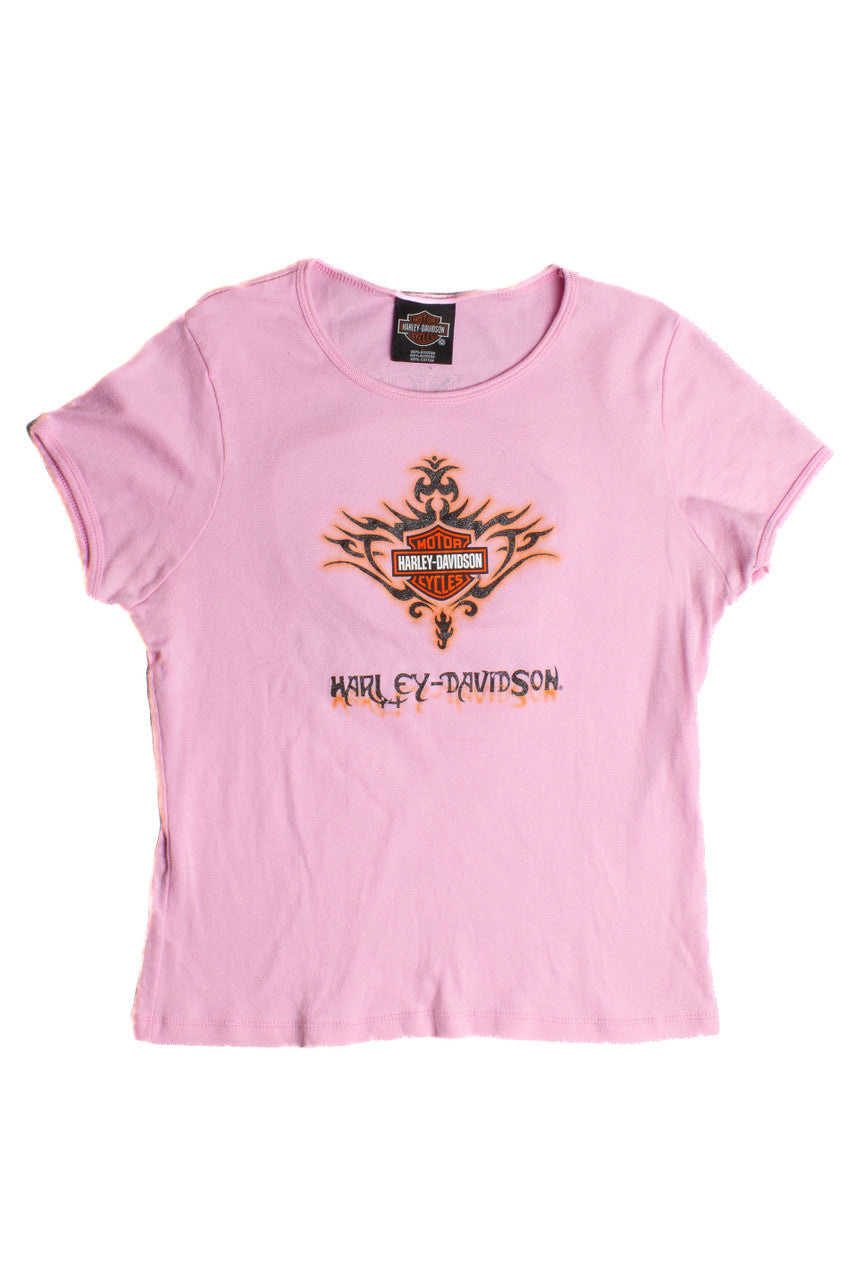 Harley Davidson Tribal Baby Tee (1990s) 726