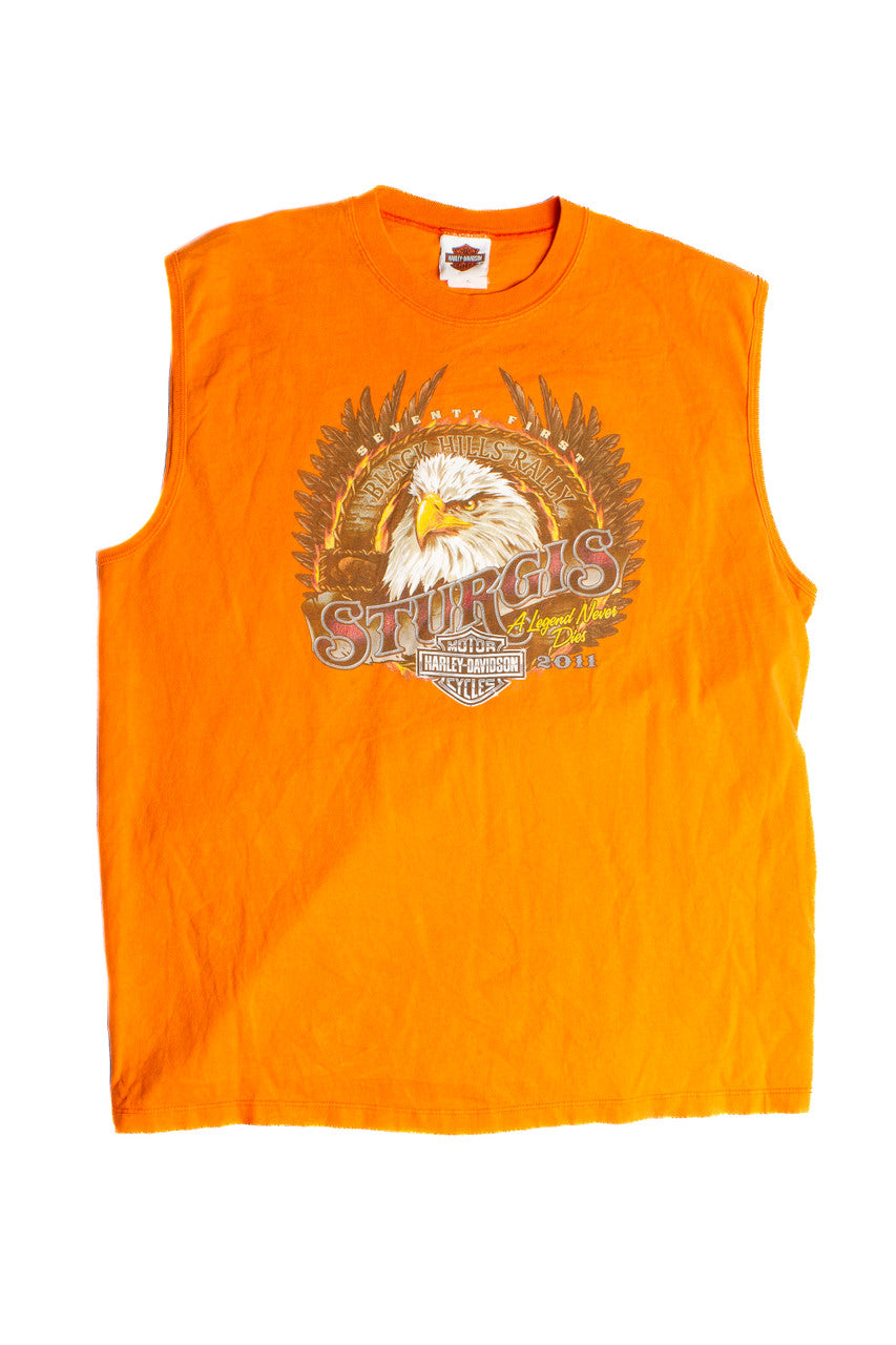 Harley Davidson Sleeveless T-Shirt (2011) 734