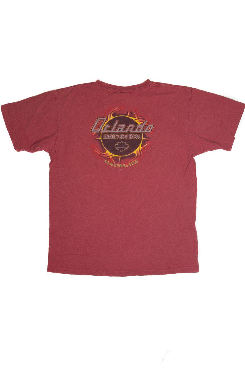 Recycled Harley Davidson Orlando Legend 2005 T-Shirt
