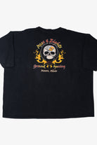 Vintage Skull "Aces &Eights" Mason, Ohio "Grand Opening" Harley Davidson T-Shirt