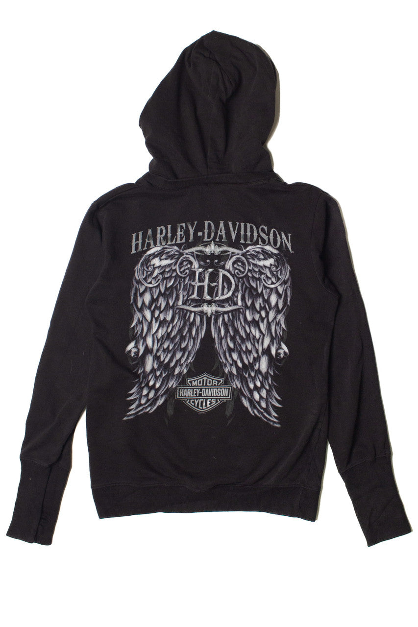 Florence Kentucky Angel Wings Harley Davidson Hoodie Sweatshirt