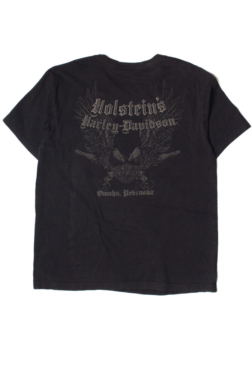 Holstein's Omaha Nebraska Harley Davidson T-Shirt (2014)
