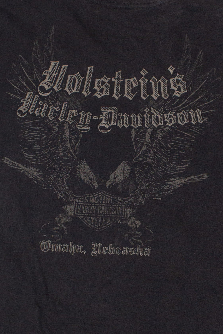 Holstein's Omaha Nebraska Harley Davidson T-Shirt (2014)