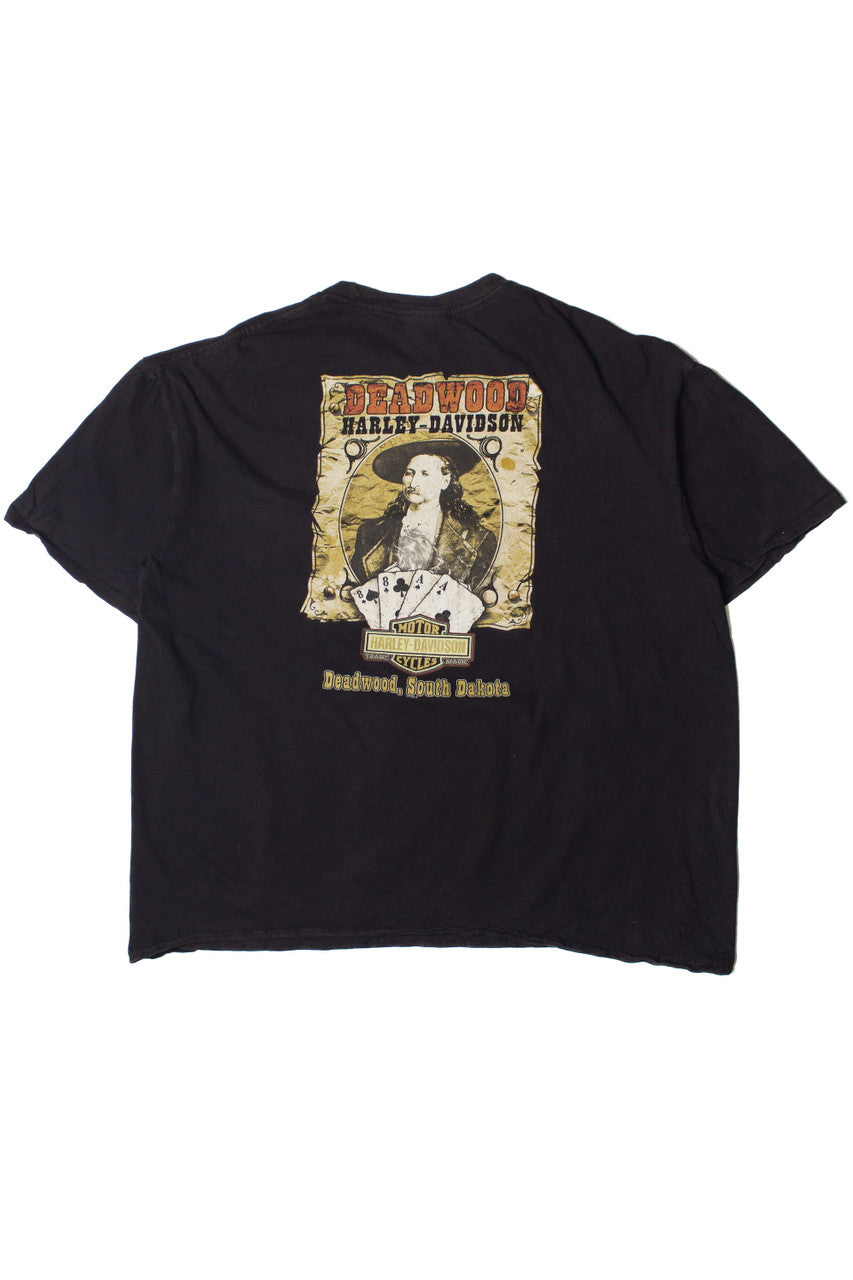 Deadwood South Dakota Harley Davidson T-Shirt (2012)