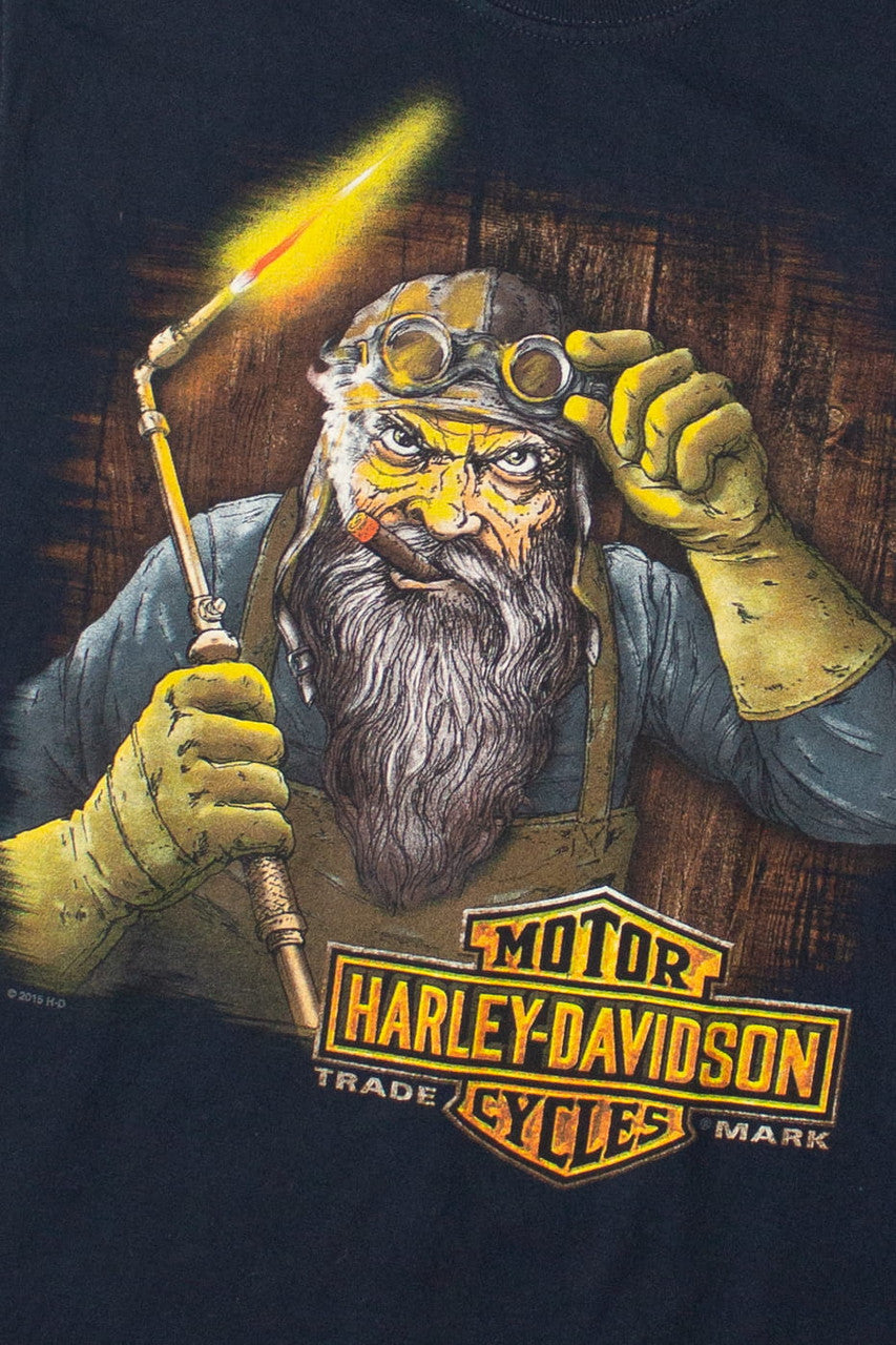 Smoky Mountain Pigeon Forge Tennessee Harley Davidson Tank Top (2015)