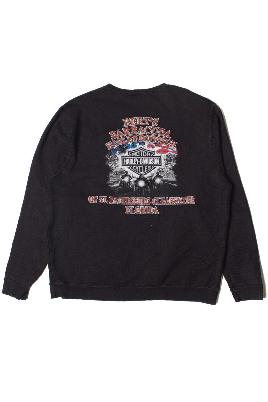 St. Petersburg - Clearwater Florida Harley Davidson Sweatshirt (2017)