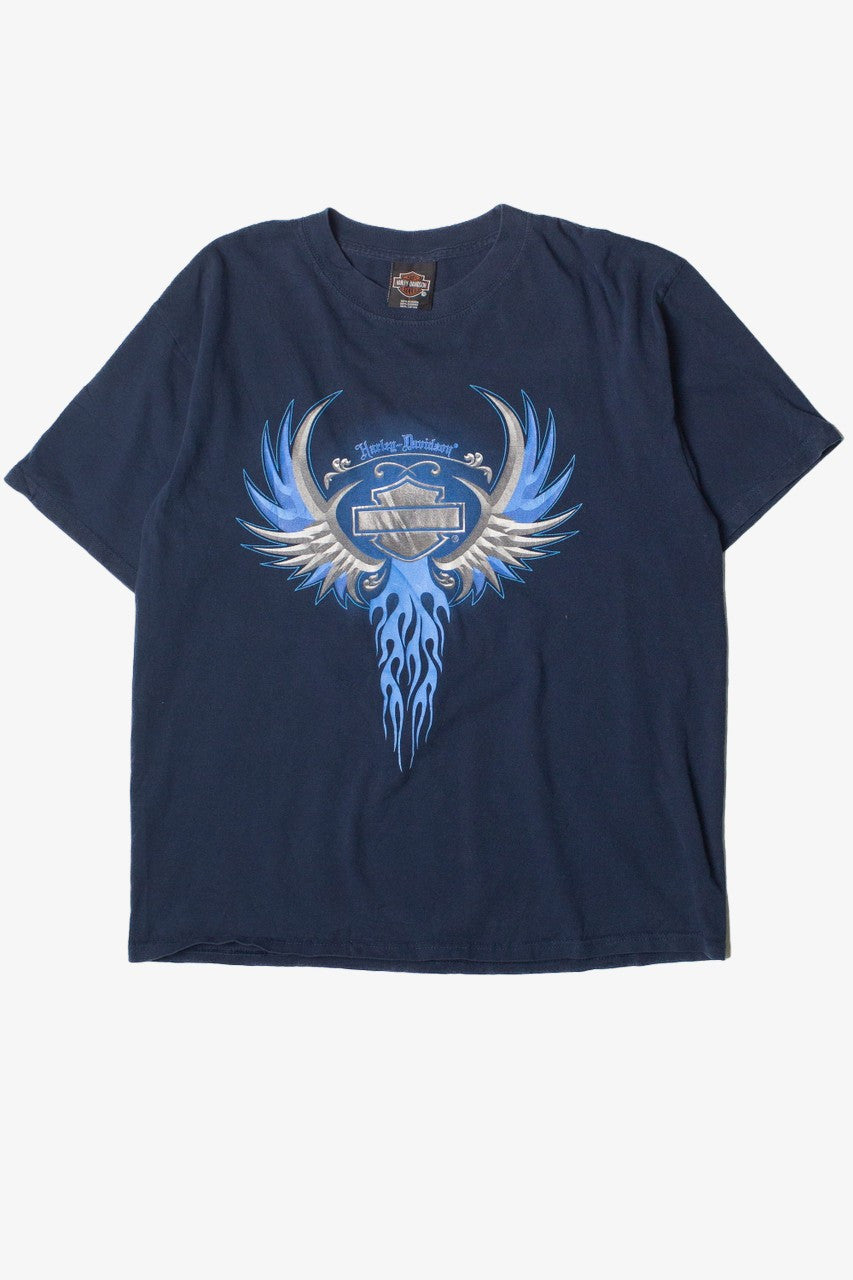 Cancun Mexico Flame Logo Harley Davidson T-Shirt