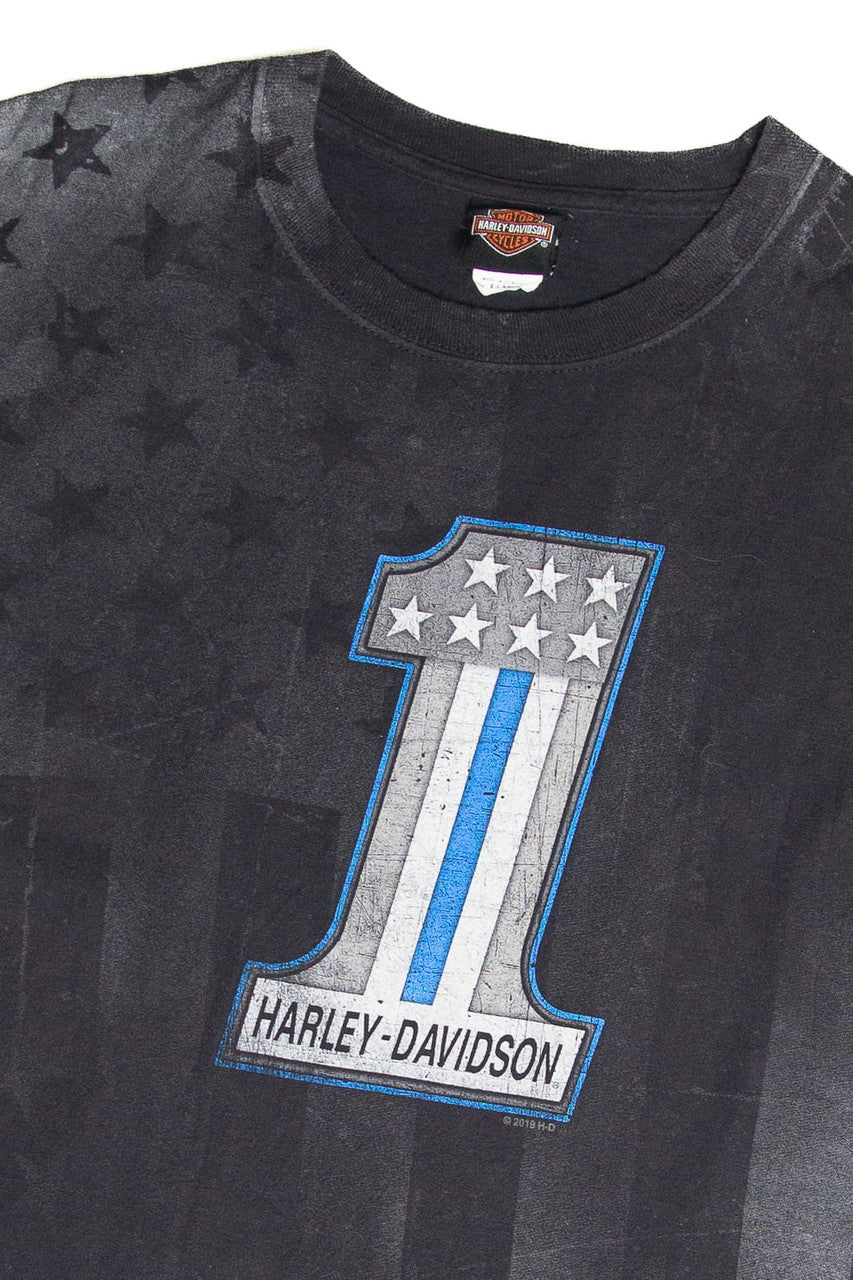 Recycled Mad Boar Harley Davidson T-Shirt