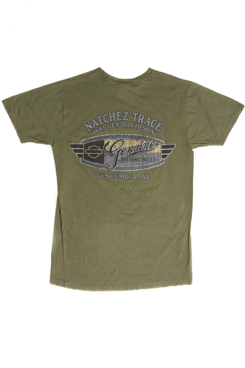 Vintage Natchez Trace Harley Davidson T-Shirt (2001)