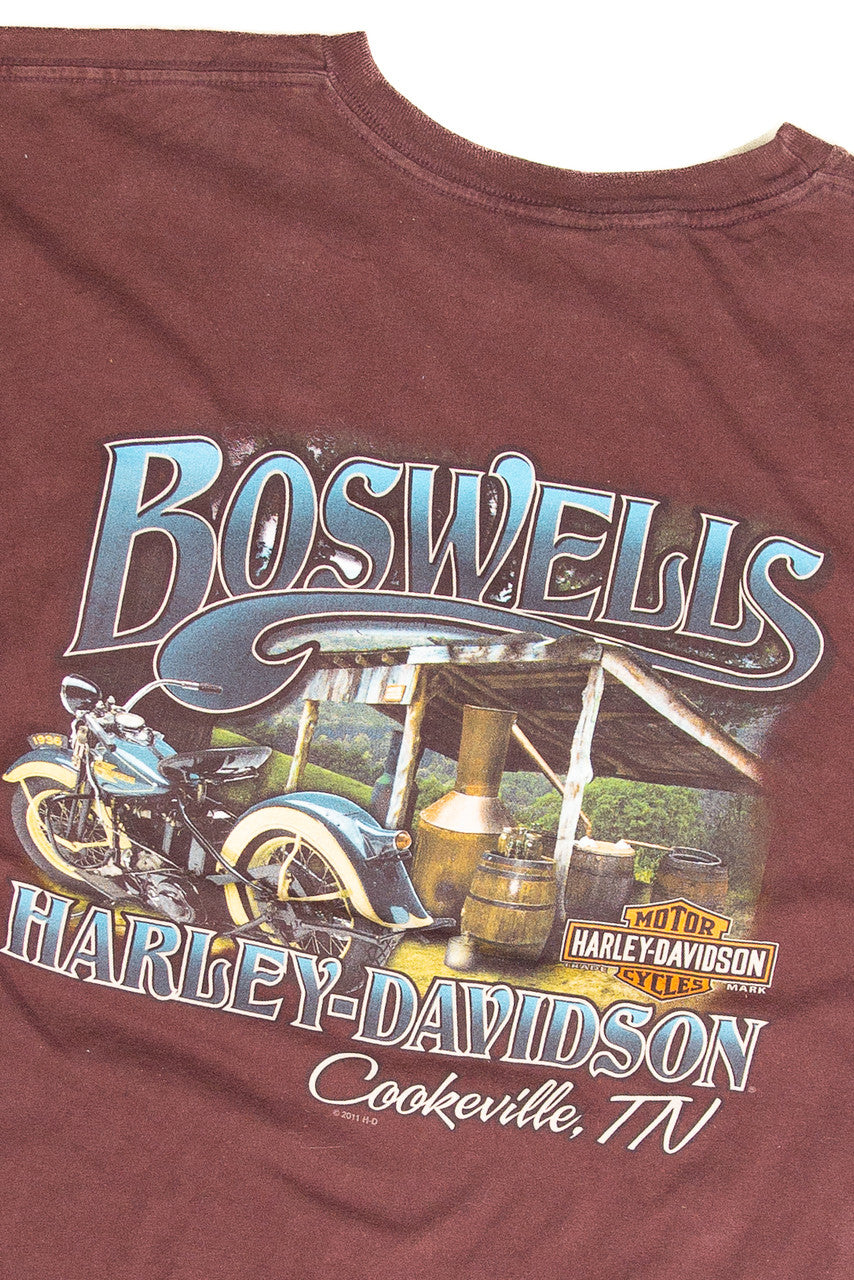Recycled Cookeville TN Harley Davidson T-Shirt