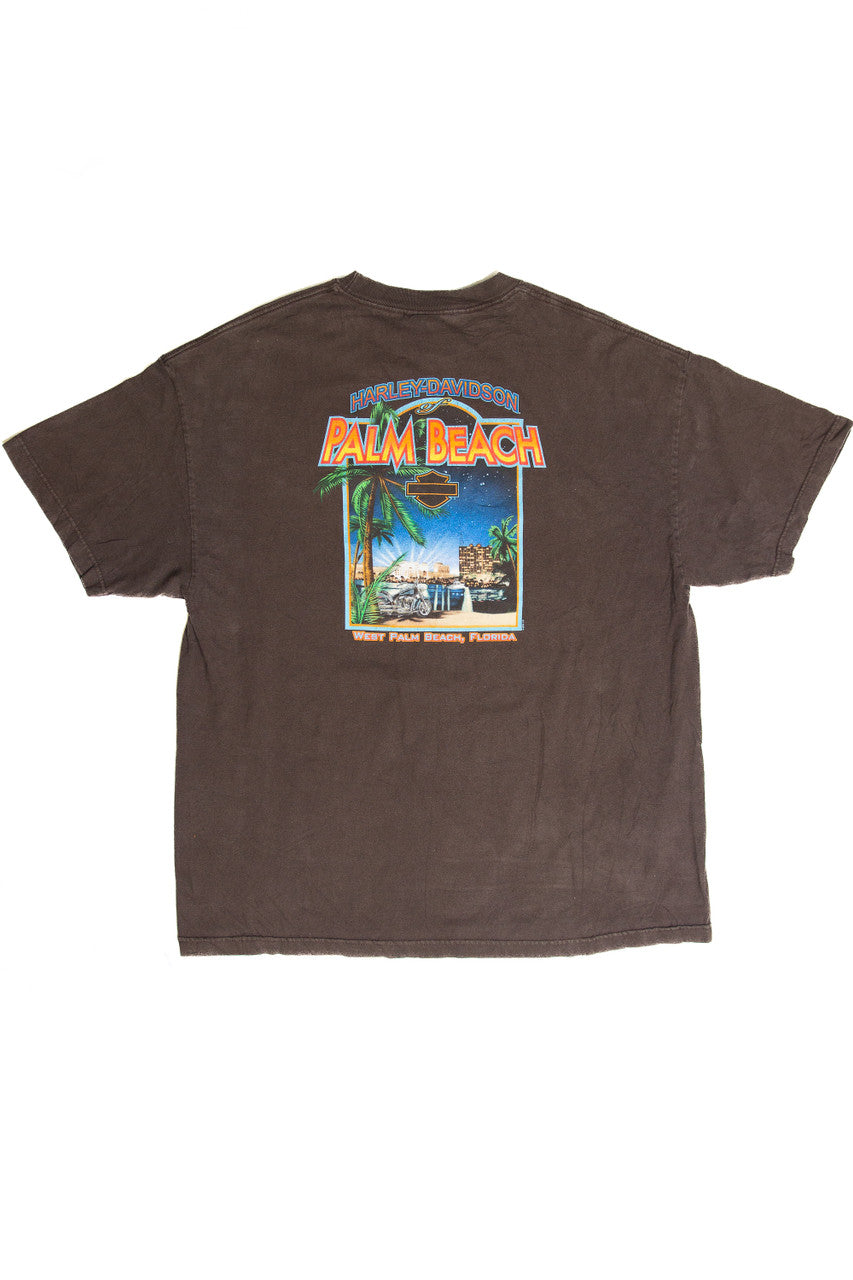 Recycled West Palm Beach Harley Davidson T-Shirt