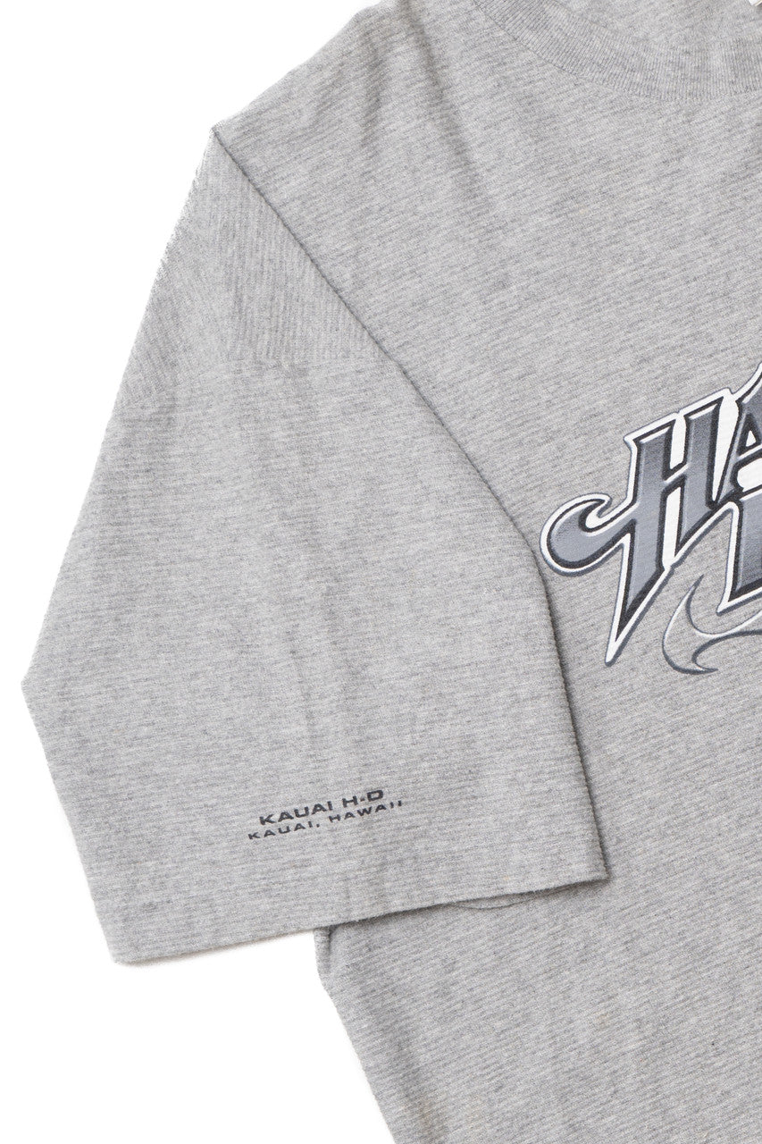Harley Davidson Chrome Logo Micro Striped Heavyweight T-Shirt