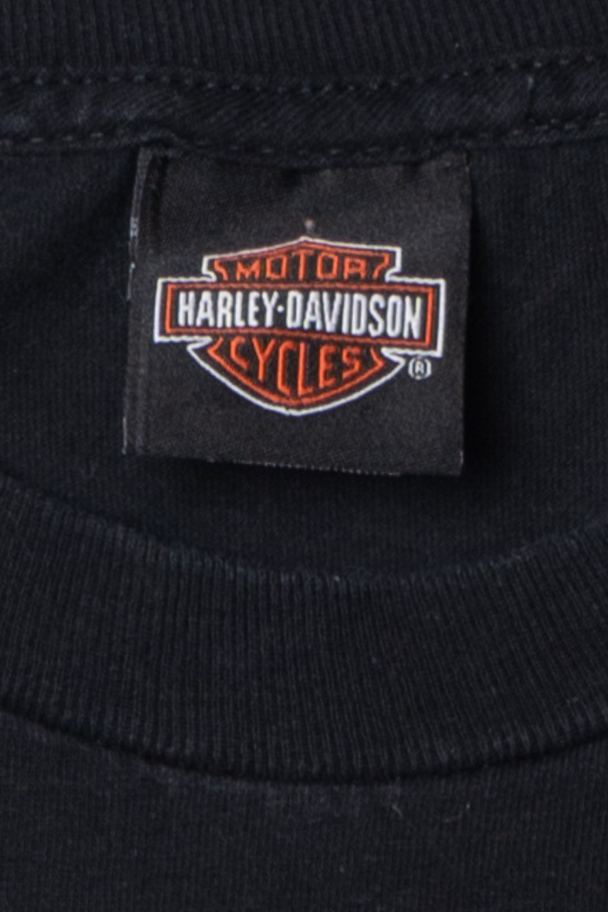Harley Davidson "Ride Of The Living Dead" Skull T-Shirt