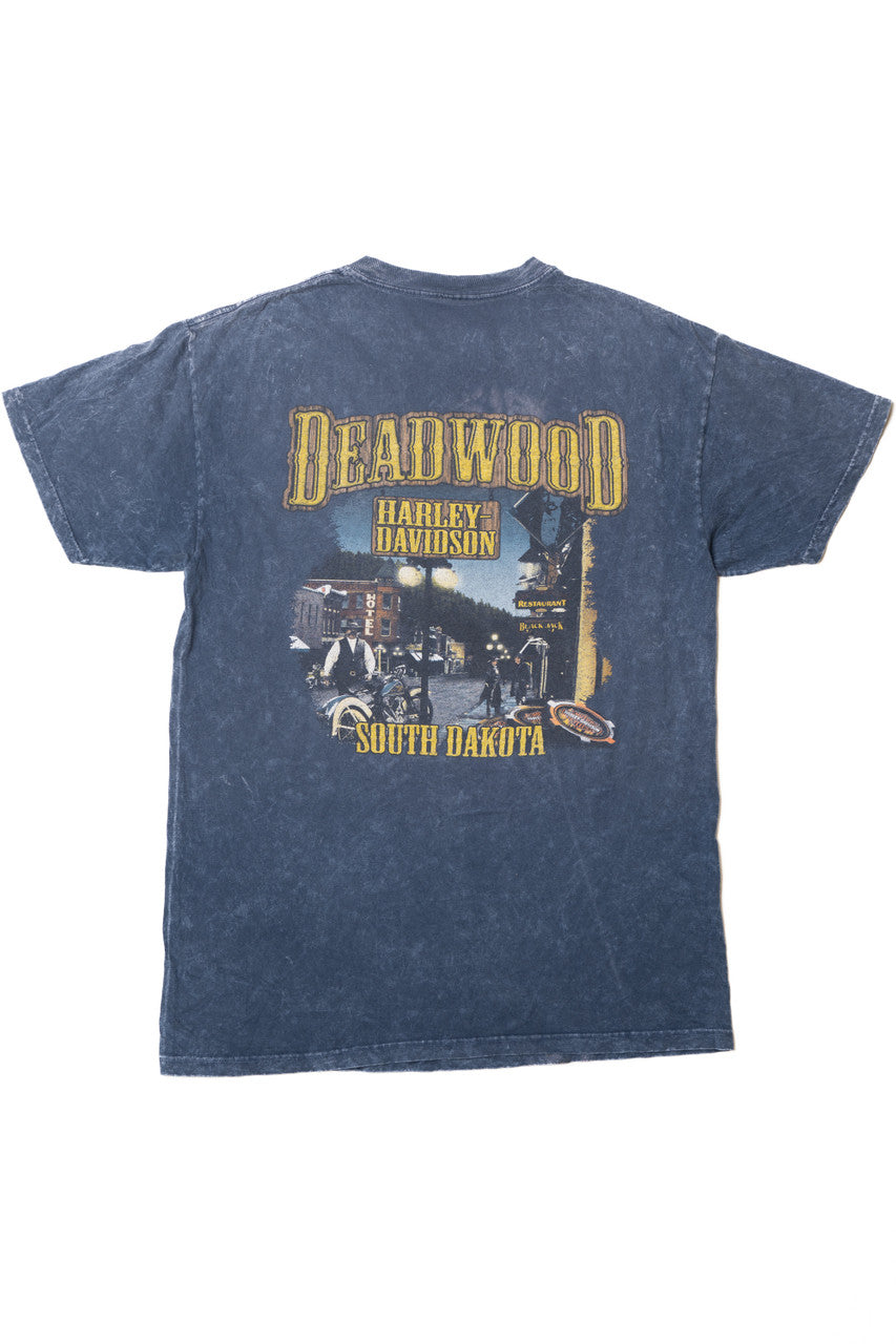 Harley Davidson "Deadwood South Dakota" Tie Dye T-Shirt