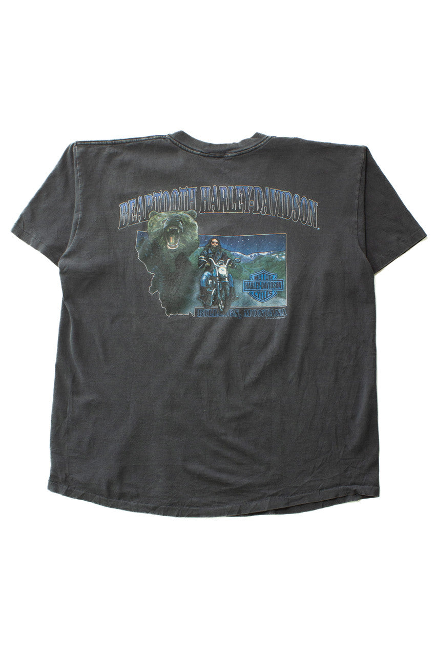 Vintage Beartooth Harley Davidson T-Shirt (1991)