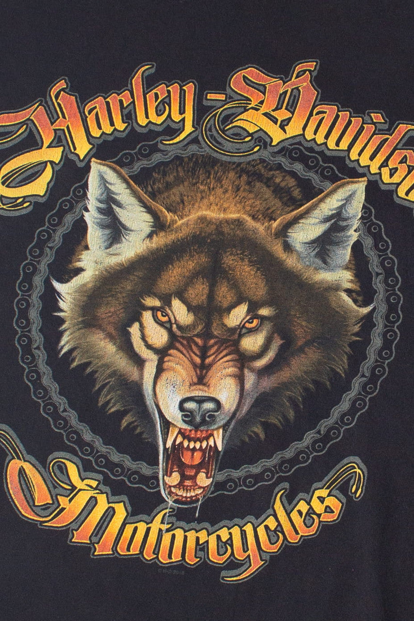Black Hills Harley Davidson Wolf T-Shirt (2018)