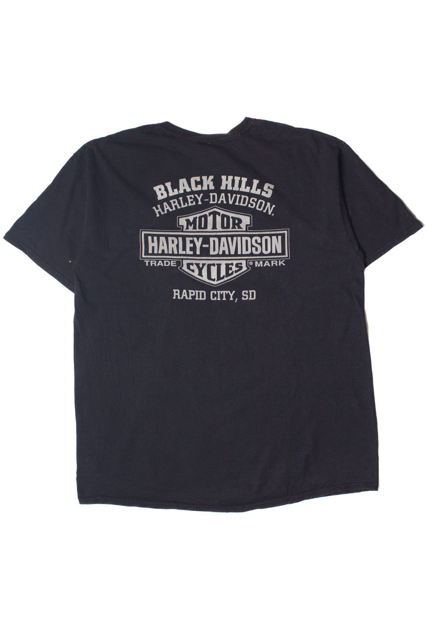 Black Hills Harley Davidson Wolf T-Shirt (2018)