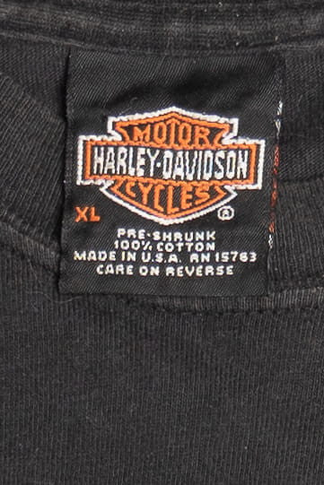 Vintage 2002 "Make Some Noise" Harley Davidson Thunder T-Shirt (2000s)