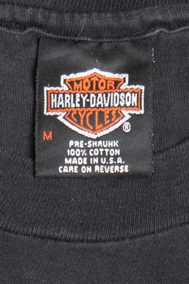 Vintage 1995 Sturgis Black Hills Rally Harley Davidson T-Shirt (1990s)