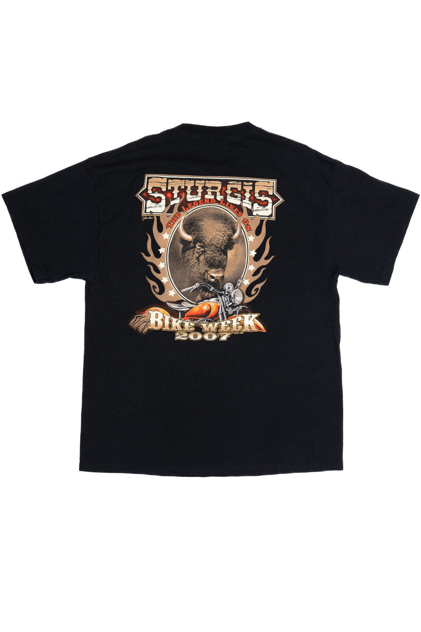 Harley Davidson "Sturgis Bike Week 2007" T-Shirt (2000s)