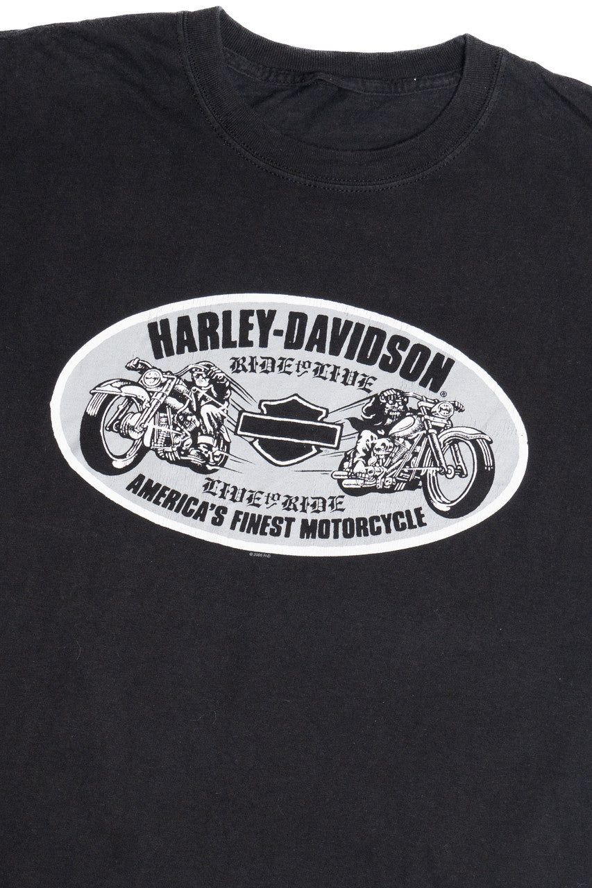 Harley Davidson "Houston, Texas" T-Shirt (2000s)