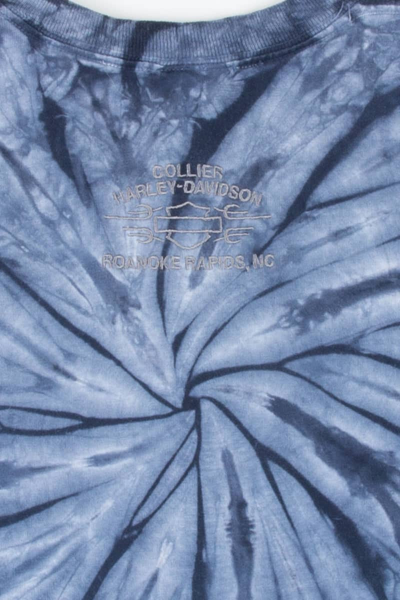 Blue Tye-Dye Harley-Davidson T-shirt