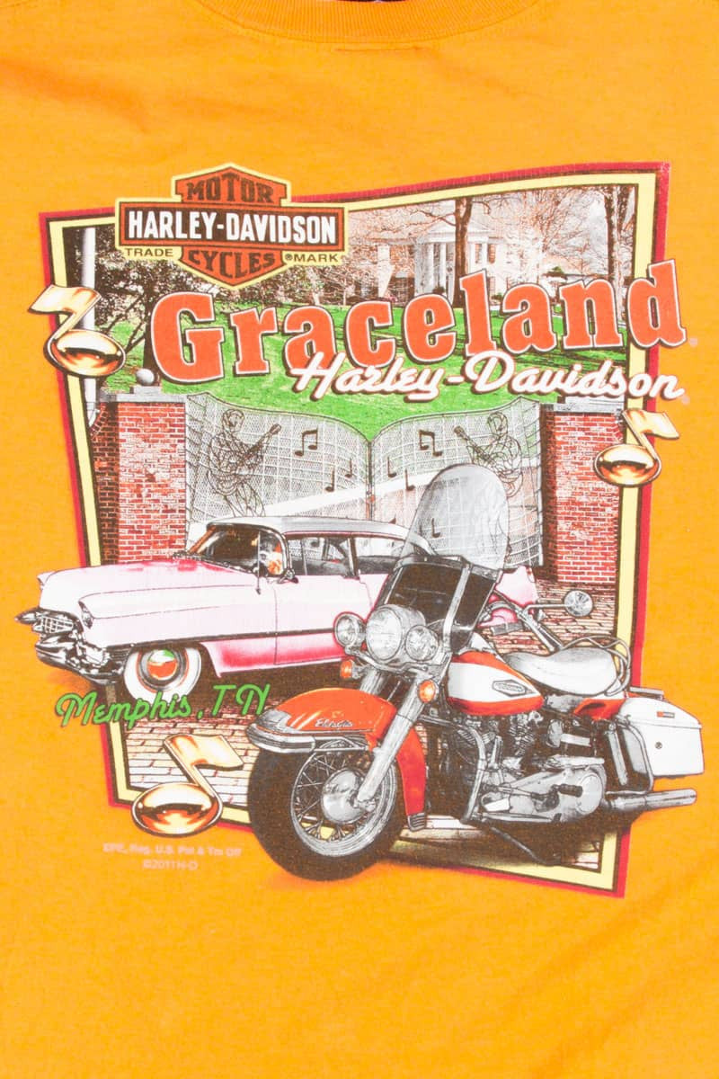 Graceland Harley-Davidson Long Sleeve T-shirt