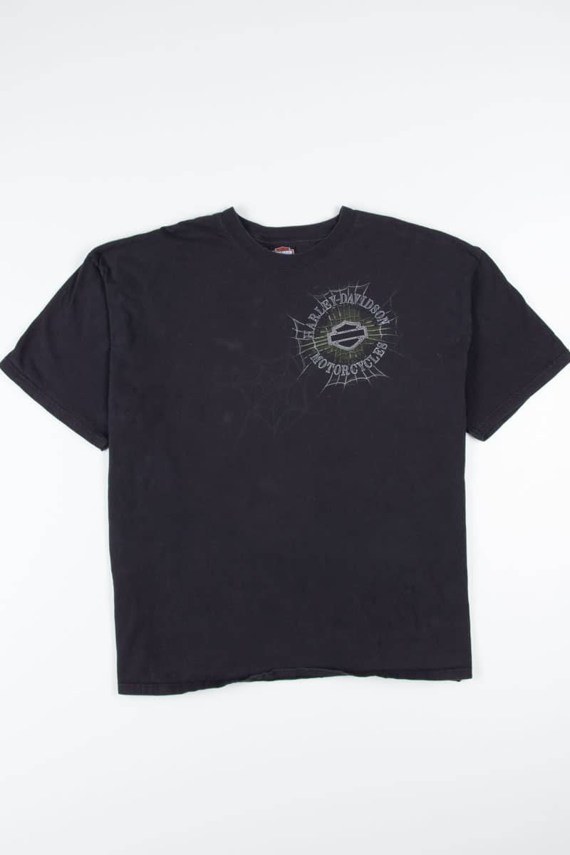 Spider Web Harley-Davidson T-shirt