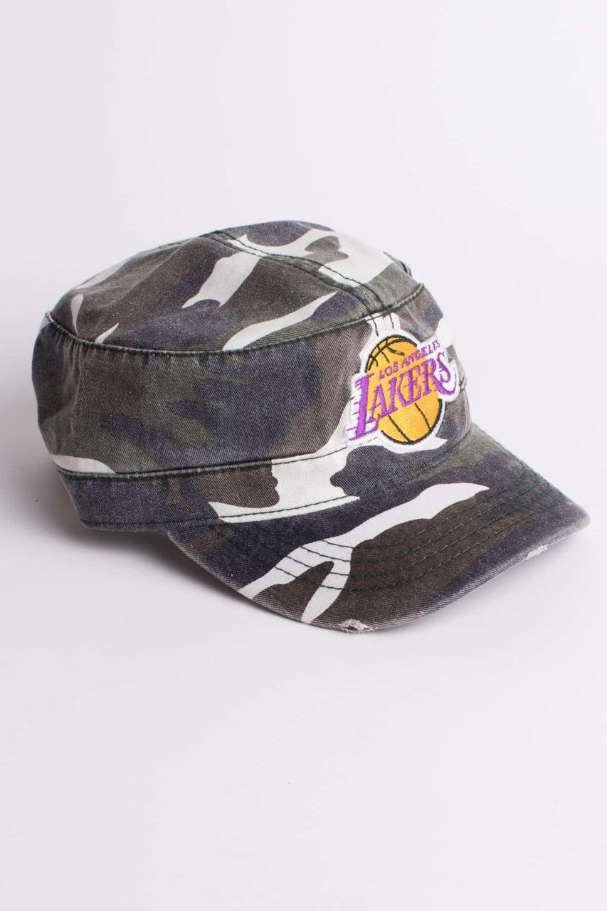 Camo Lakers Fergie Hat