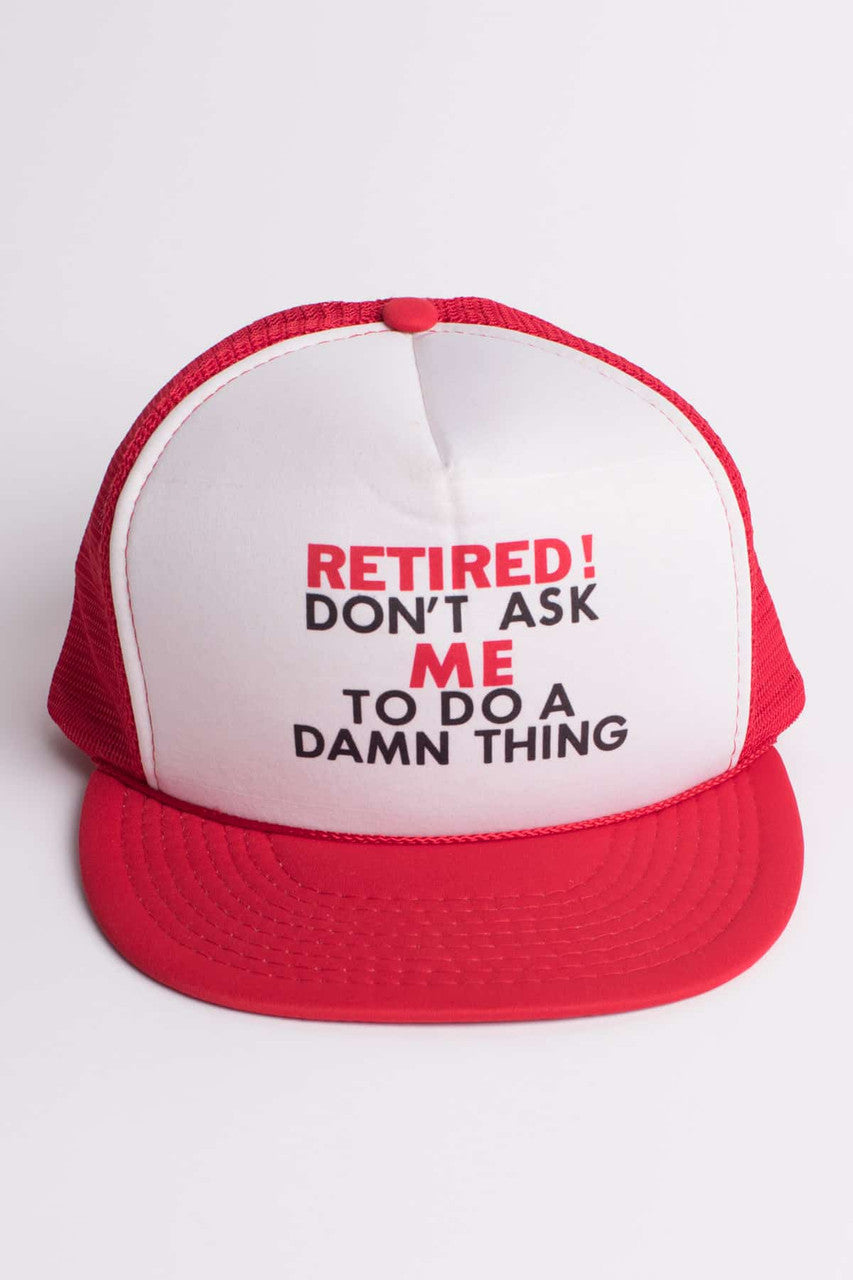 Retired! Trucker Hat