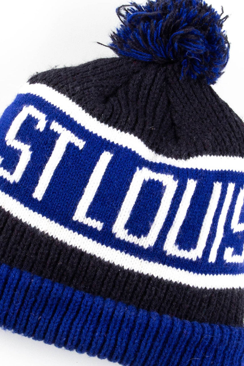 St. Louis Blues Pom Pom Vintage Beanie