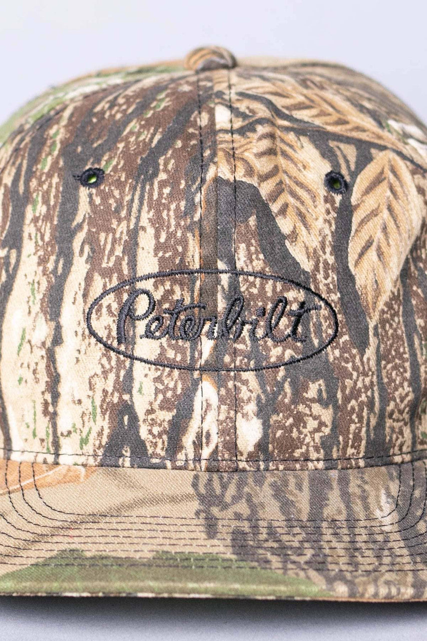 Camo Peterbilt Snapback Hat