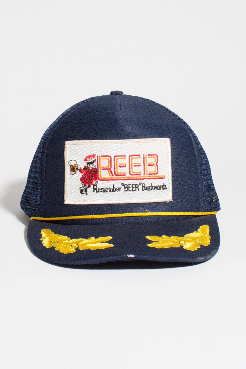 Vintage 'Reeb' Trucker Hat