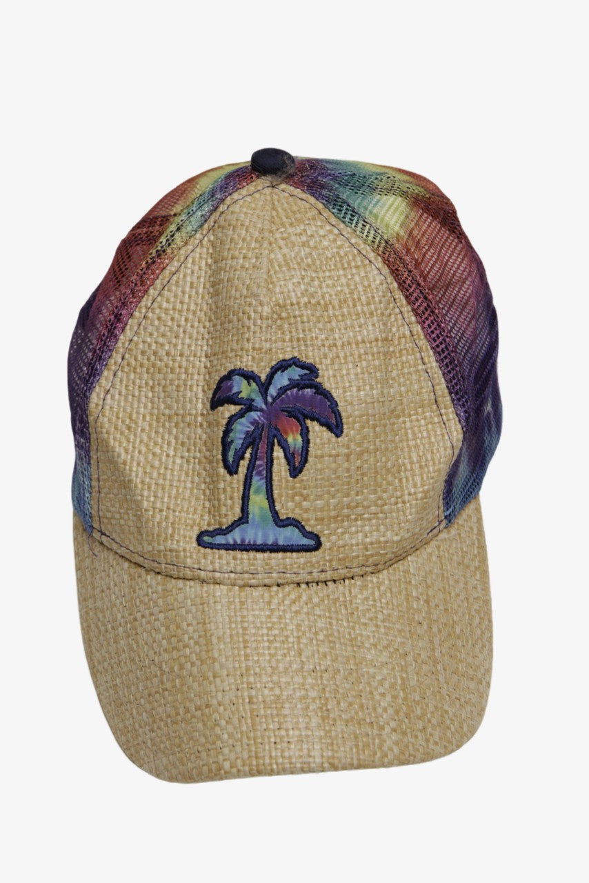 Rainbow Palm Tree Snapback Cap