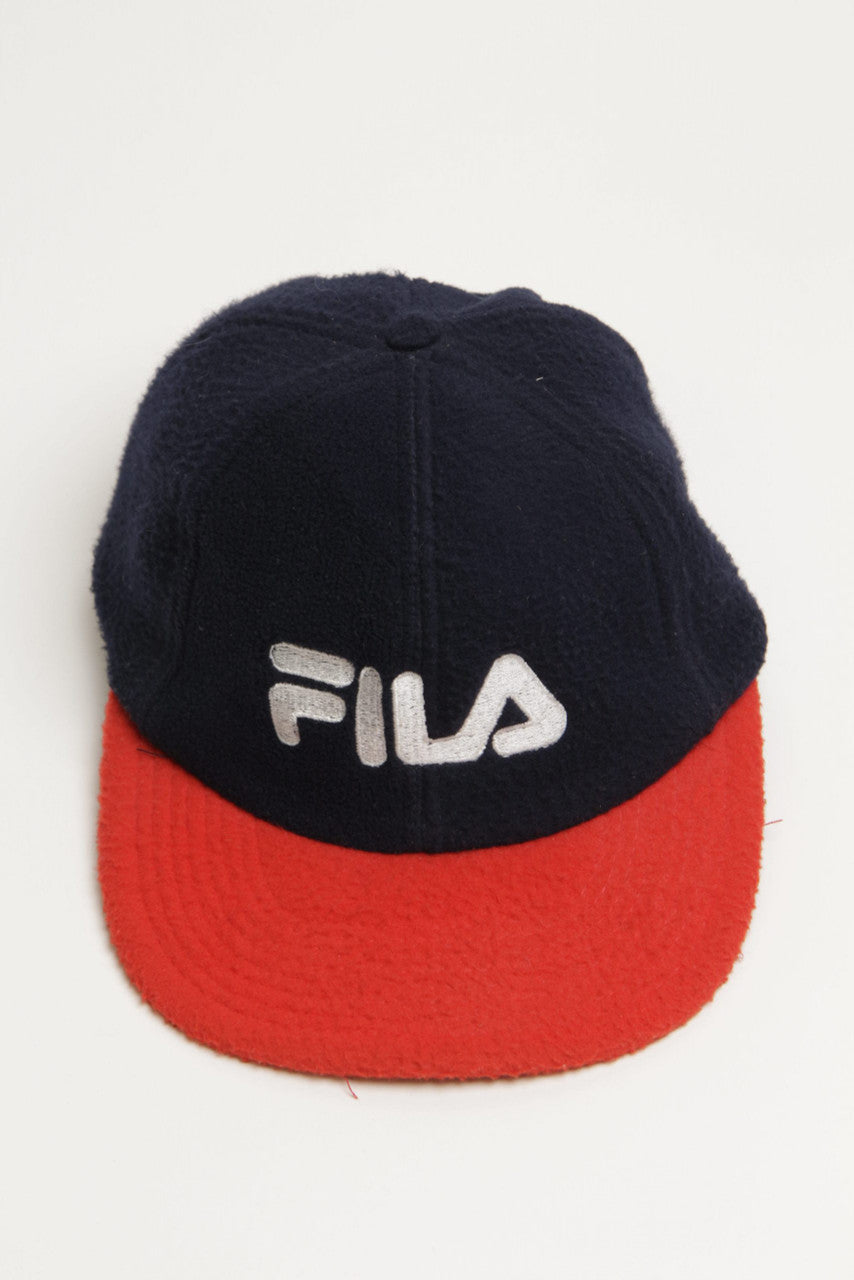 Soft FILA Snapback 6 Panel Ball Cap