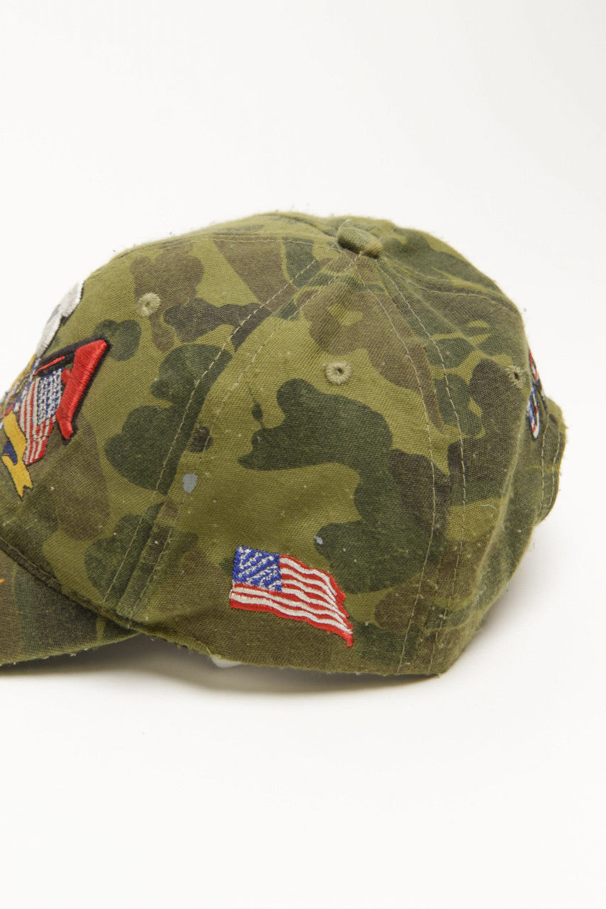 Camo USA Velcro Ball Cap