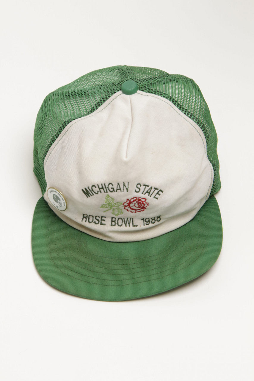 1988 Michigan State Rose Bowl Snapback Trucker Hat