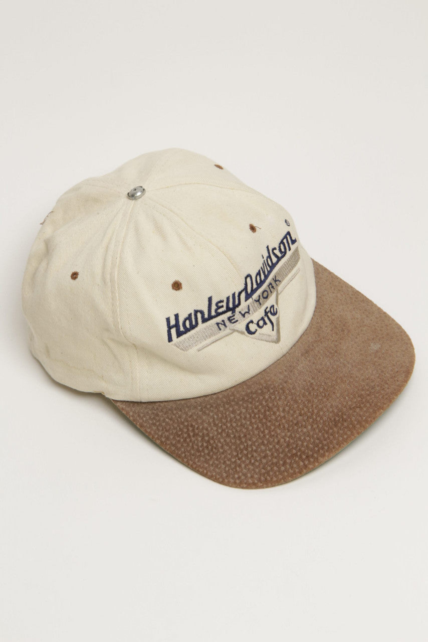 Vintage Harley Davidson New York Cafe Hat