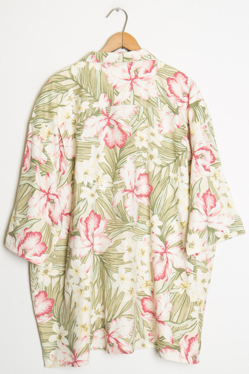 Big Floral Vintage Hawaiian Shirt