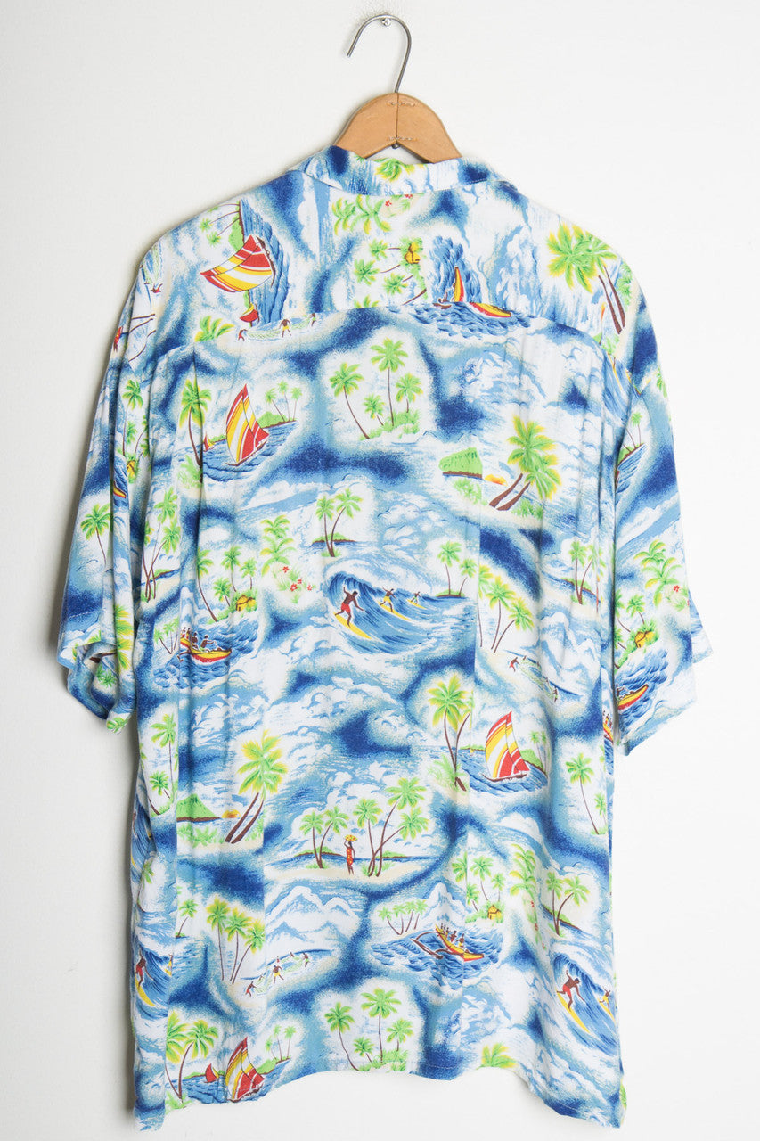 Water Activities Vintage Hawaiian 1