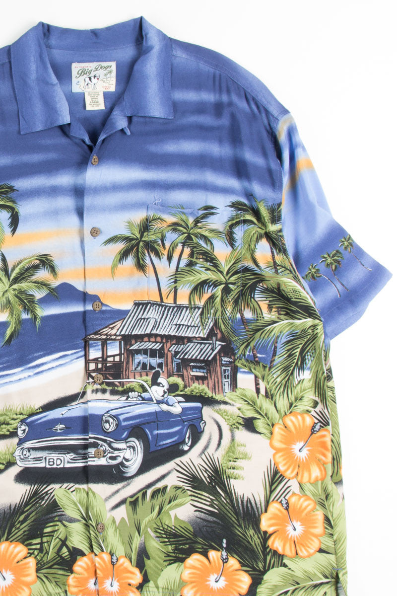 Cruisin' Big Dogs Vintage Hawaiian