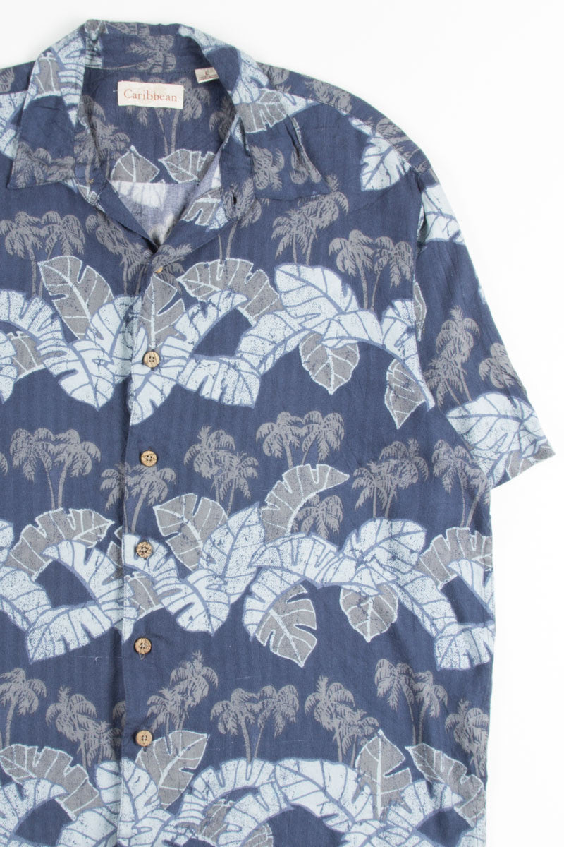 Blue Leaves Vintage Hawaiian 10