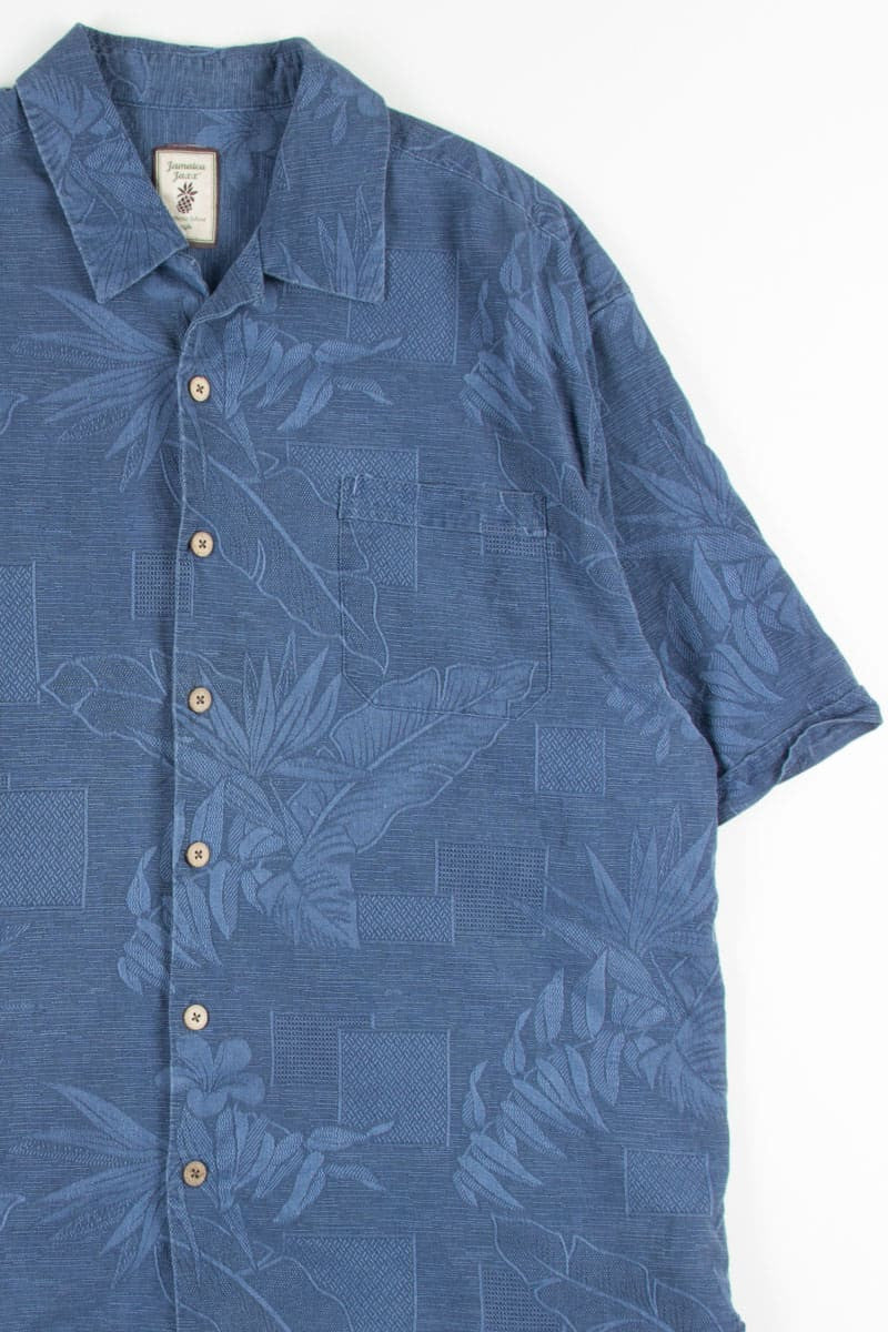 Blue Leaves Vintage Hawaiian 15
