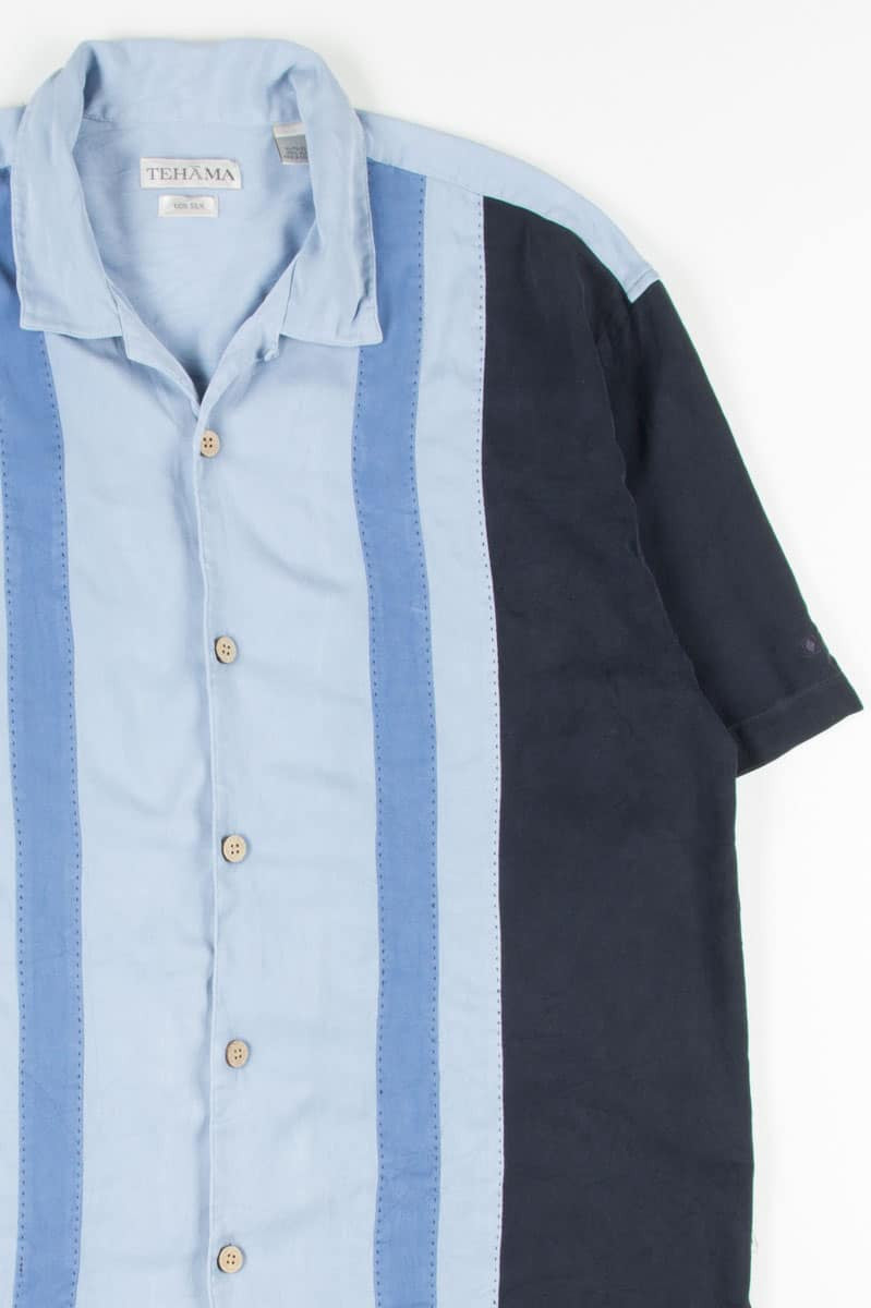 Blue Striped Vintage Hawaiian 2