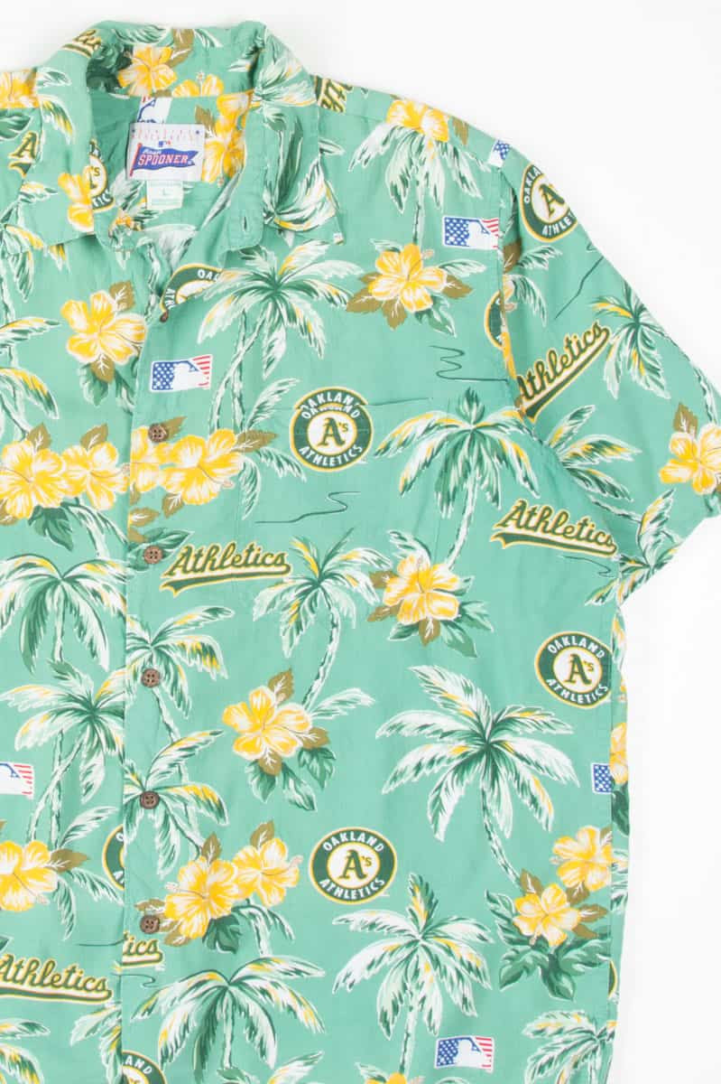 Oakland Athletics Hawaiian Shirt