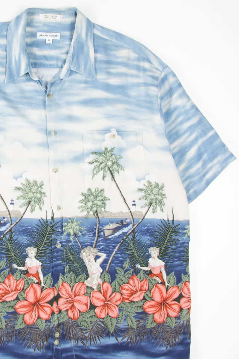 Retro Pin Up Girl Hawaiian Shirt