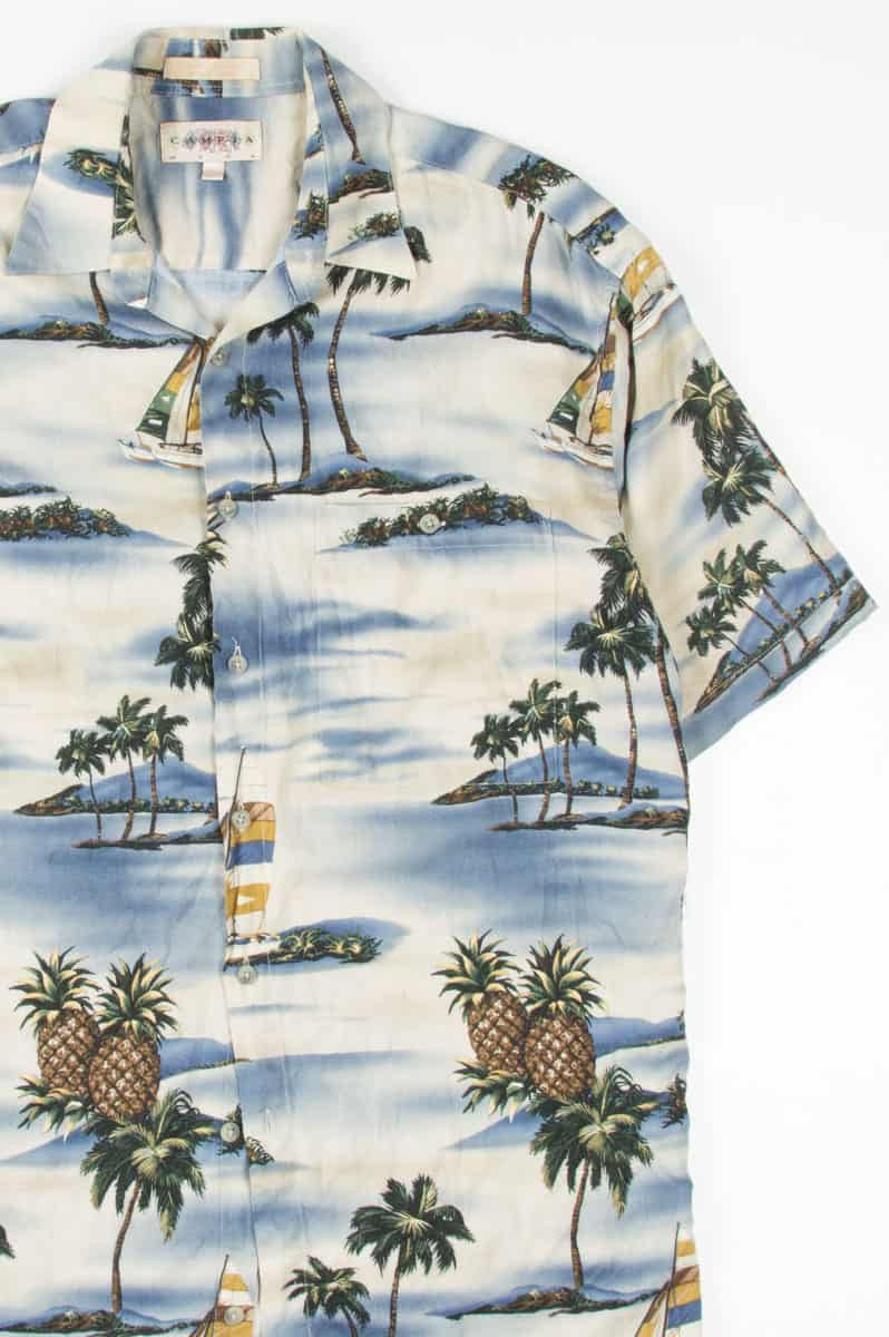 Pineapples & Sailboats Hawaiian Shirt