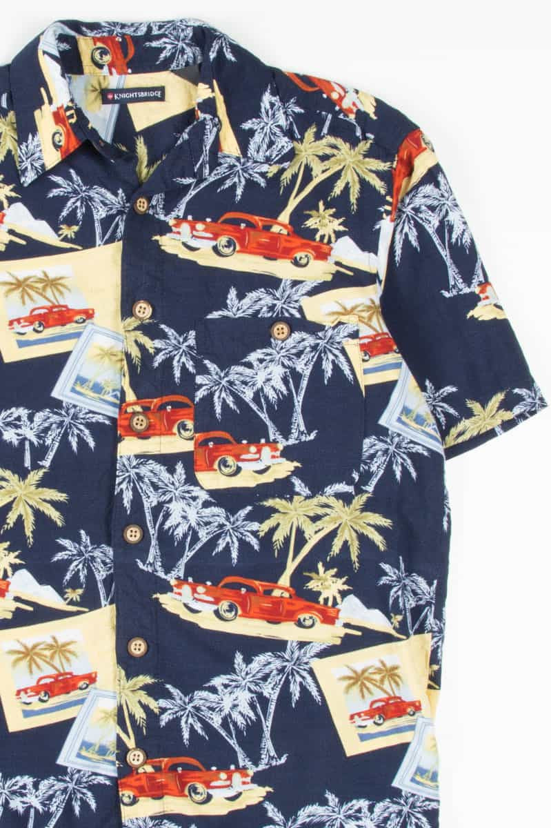 Beach Hot Rods Hawaiian Shirt