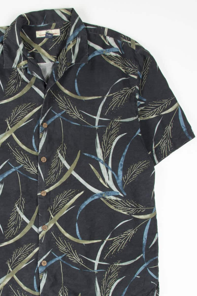Abstract Plant Tommy Bahama Hawaiian Shirt