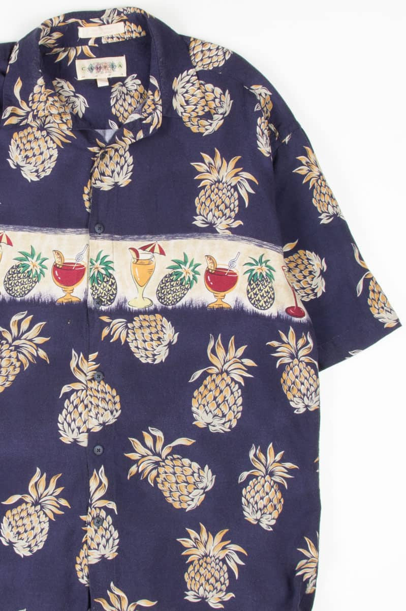 Pineapple Drinks Hawaiian Shirt